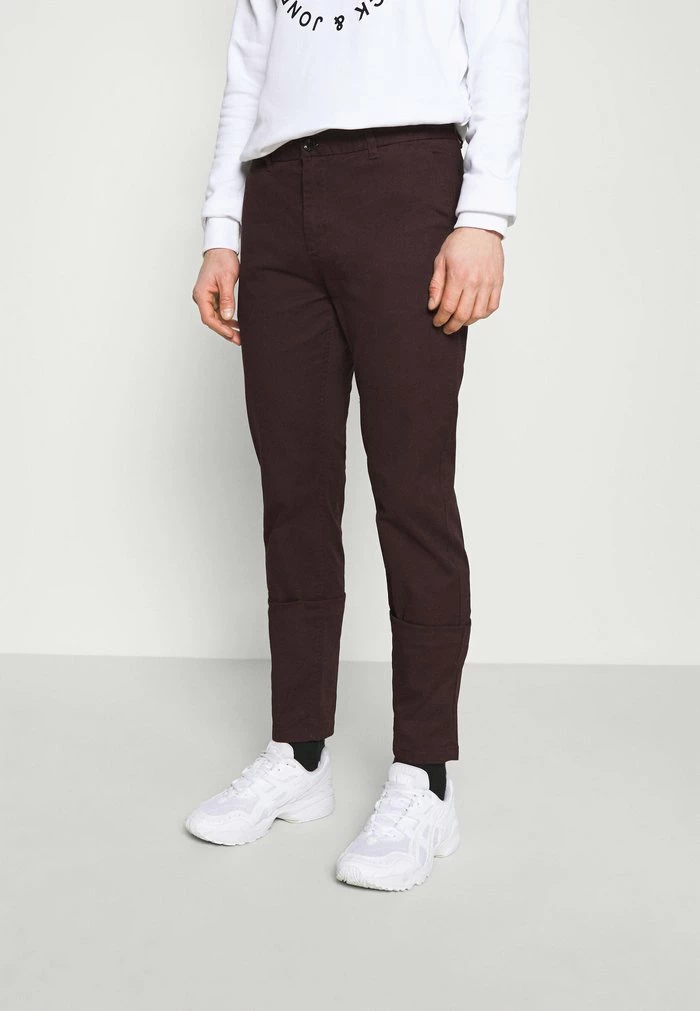 Scotch & Soda STUART CLASSIC - Chino - Bordeaubergine 1 Scotch & Soda STUART CLASSIC - Chino - Bordeaubergine