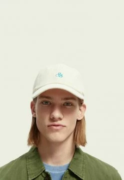 Scotch & Soda UNISEX TWILL - Casquette - White Sand -Scotch & Soda Soldes c59ba47974bd49218ff69d6b57776e8f