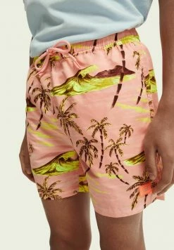 Scotch & Soda Short De Bain - Pink -Scotch & Soda Soldes c5a52ba02c314752b0b2e111b0590346