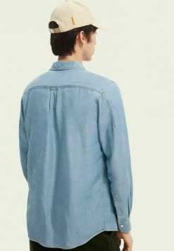 Scotch & Soda Chemise - Blue 10 Scotch & Soda Chemise - Blue -Scotch & Soda Soldes c5d440dfed824e50a8500afa1055a535