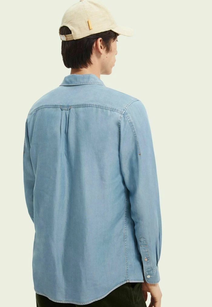 Scotch & Soda Chemise - Blue 4 Scotch & Soda Chemise - Blue – Image 4