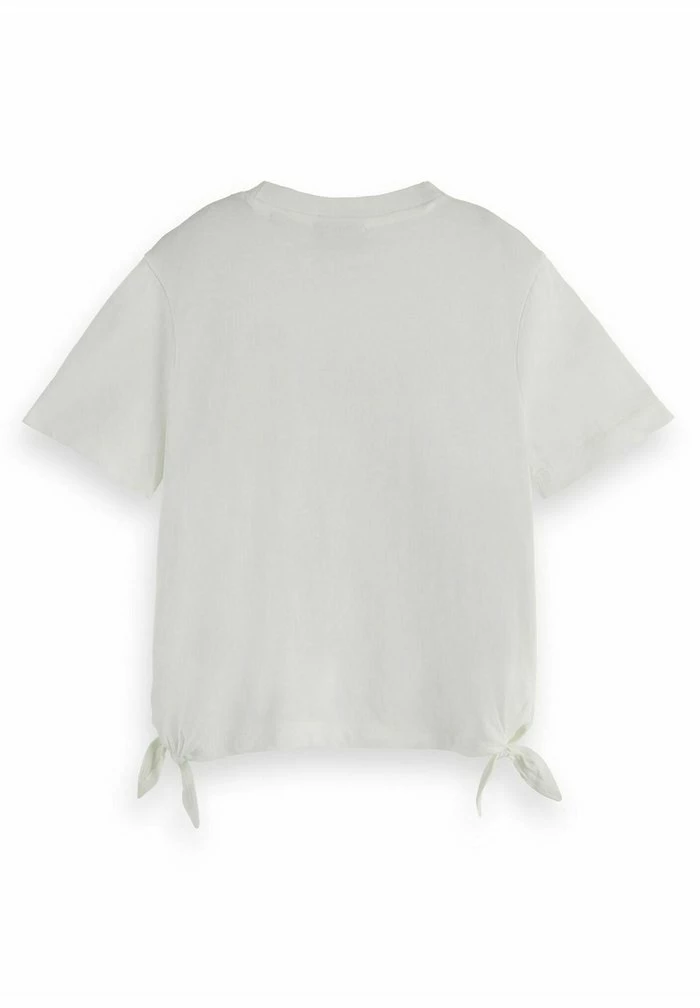 Scotch & Soda KNOTTED - T-shirt Imprimé - Off White 2 Scotch & Soda KNOTTED - T-shirt Imprimé - Off White – Image 2