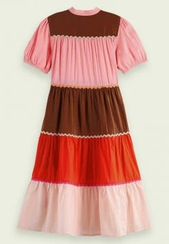 Scotch & Soda Robe Longue - Combo W -Scotch & Soda Soldes c686f2d6383e4f63b7fb2dae87e192f4