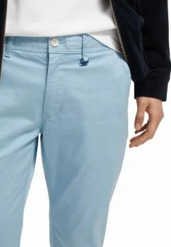 Scotch & Soda SLIM FIT - Chino - Fifties Blue -Scotch & Soda Soldes c69d83a3c57a414ab3794c2f05c8749f