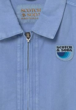 Scotch & Soda LIGHTWEIGHT DYED - Veste Mi-saison - Ocean -Scotch & Soda Soldes c6cdc5216307435998ad5b13cb66c0ab