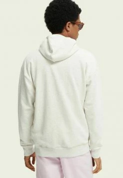 SCOTCH & SODA GRAPHIC REGULAR-FIT HOODIE - Sweat à Capuche - Grey Melange -Scotch & Soda Soldes c73e5483cd7443fc8f0d668038e9f31e