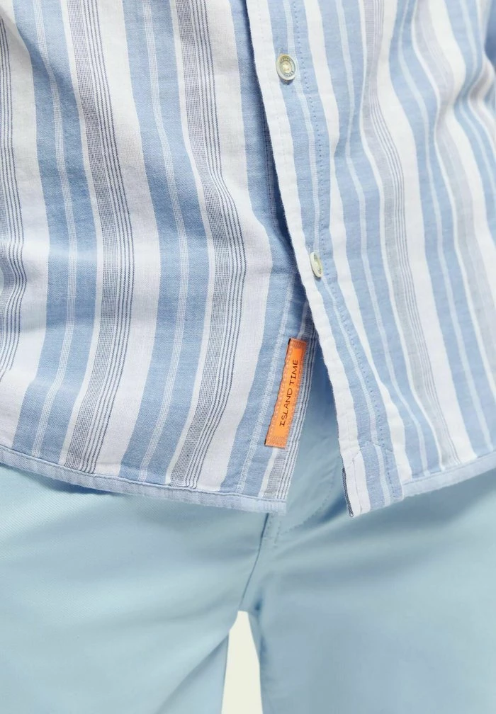 Scotch & Soda REGULAR-FIT BONDED - Chemise - Light Blue 4 Scotch & Soda REGULAR-FIT BONDED - Chemise - Light Blue – Image 4