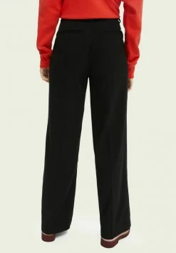 Scotch & Soda EDIE - Pantalon Classique - Black -Scotch & Soda Soldes c76aa7371c6c4b8cb4febdd5394f3f74