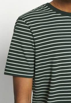 Scotch & Soda CLASSIC CREWNECK TEE - T-shirt Imprimé - Black/white -Scotch & Soda Soldes c7823cbbab4f4bf58889df082211d2c1