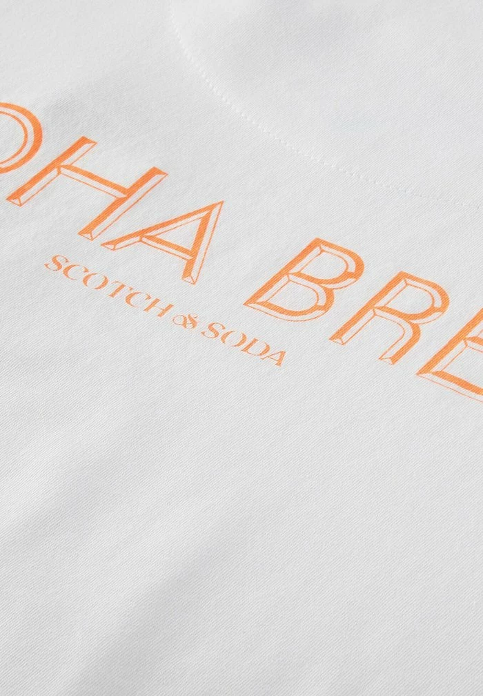 Scotch & Soda GRAPHIC - T-shirt Imprimé - White 5 Scotch & Soda GRAPHIC - T-shirt Imprimé - White – Image 5