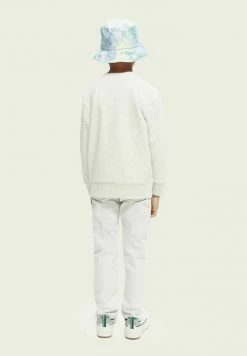 Scotch & Soda ARTWORK - Sweatshirt - Grey Melange -Scotch & Soda Soldes c81bcc3357704304afd601485e78b357