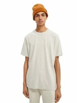 Scotch & Soda UNISEX GRAPHIC LOGO - T-shirt Basique - Grey Melange 10 Scotch & Soda UNISEX GRAPHIC LOGO - T-shirt Basique - Grey Melange -Scotch & Soda Soldes c83c0b6c5ff046a9a3a4ce62dd838e14