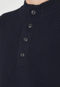 Scotch & Soda BUTTONED MOCK NECK - Pullover - Night 11 Scotch & Soda BUTTONED MOCK NECK - Pullover - Night -Scotch & Soda Soldes c861aa9325c241609be0041a424bfddf