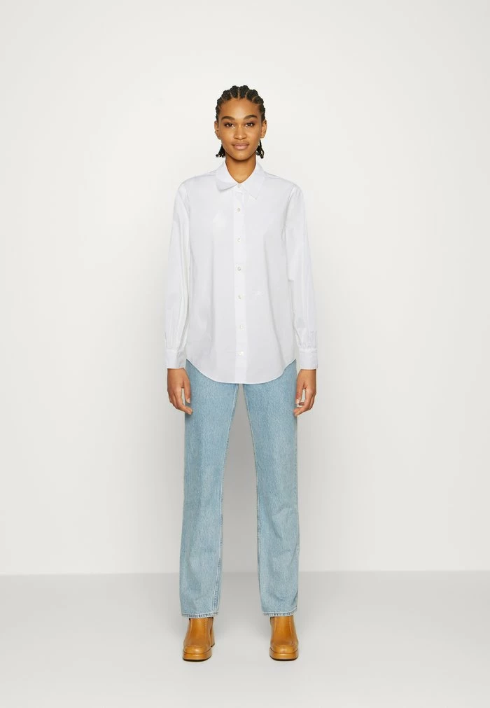 Scotch & Soda RELAXED FIT ORGANIC - Chemisier - White 2 Scotch & Soda RELAXED FIT ORGANIC - Chemisier - White – Image 2