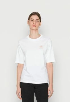 Scotch & Soda RELAXED FIT WITH LOGO GRAPHIC - T-shirt Basique - White