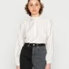 Scotch & Soda LOOSE FIT SHIRT WITH EMBROIDERY DETAILS - Chemisier - Off White
