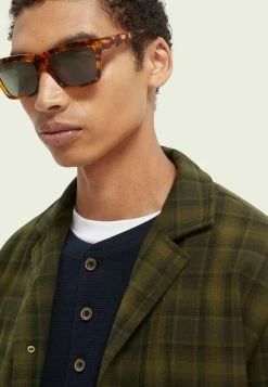Scotch & Soda Veste Mi-saison - Khaki, Olive -Scotch & Soda Soldes ca68a5c631b24ae2a61b57093fabe40a