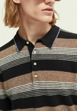 Scotch & Soda Polo - Black -Scotch & Soda Soldes cadb4aaf5ca44fbd97bd39c5cd7f2bbf