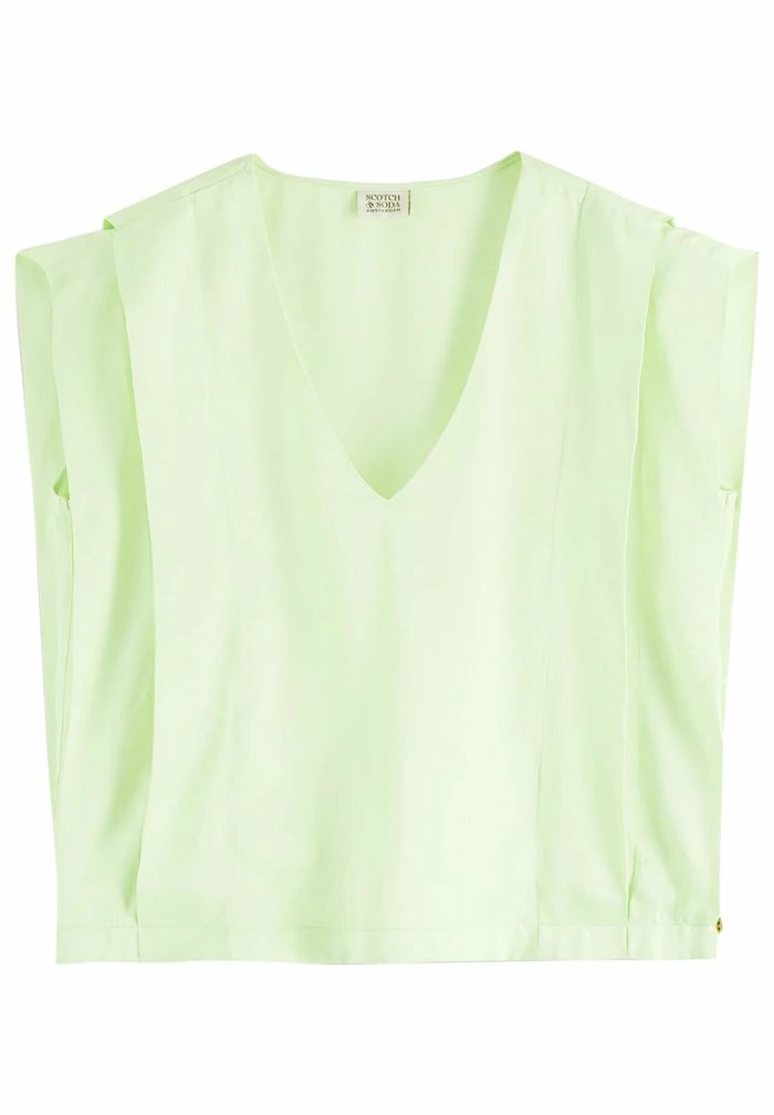 Scotch & Soda T-shirt Basique - Lime 6 Scotch & Soda T-shirt Basique - Lime – Image 6