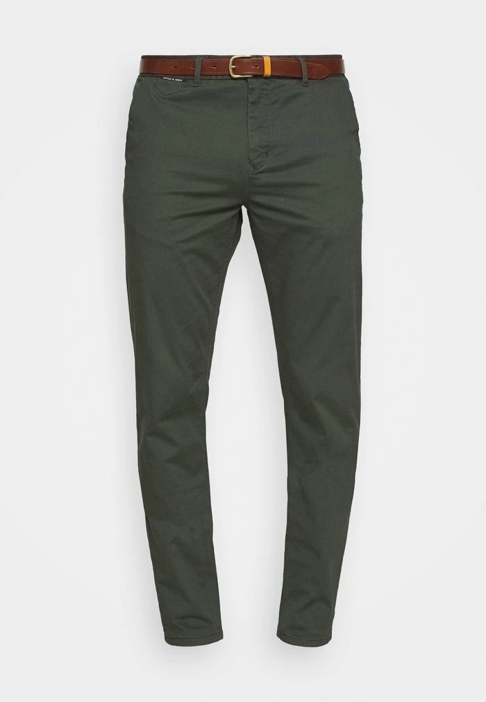 Scotch & Soda BELTED CHINO - Chino - Charcoal 4 Scotch & Soda BELTED CHINO - Chino - Charcoal – Image 4
