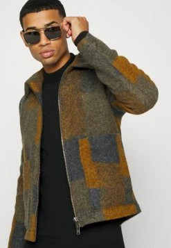 Scotch & Soda LIGHTWEIGHT MOCK NECK CONTAINS ORGANIC - Sweatshirt - Black -Scotch & Soda Soldes cca558e4782e41e29774c0f044dc3ede