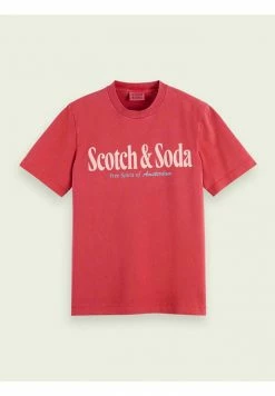 Scotch & Soda REGULAR FIT - T-shirt Imprimé - Red -Scotch & Soda Soldes ccb362d9e98a44c69e494810d32bf13d