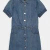Scotch & Soda SHORT SLEEVE DRESS - Robe En Jean - Indigo