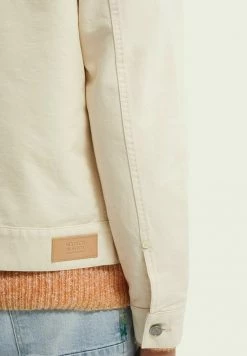 Scotch & Soda Veste Mi-saison - Beige -Scotch & Soda Soldes ce1cf9c05f3e4de7b40919aa893650a9