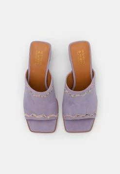 Scotch & Soda COURTNEY - Mules à Talons - Lilac -Scotch & Soda Soldes ce28fa9d4b974964bddcaff5b5853362