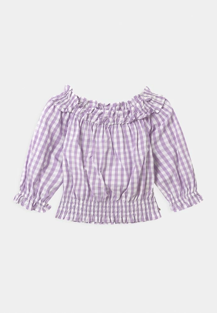 Scotch & Soda OFF-SHOULDER WITH RUFFLES - Blouse - Multi-coloured 1 Scotch & Soda OFF-SHOULDER WITH RUFFLES - Blouse - Multi-coloured