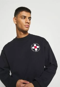 Scotch & Soda RELAXED CREWNECK WITH ARTWORK - Sweatshirt - Night -Scotch & Soda Soldes ce8aa5a882834b66a8d51b2b89e6e567