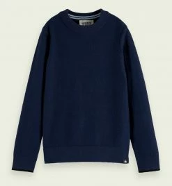 Scotch & Soda STRUCTURED - Pullover - Americana Blue