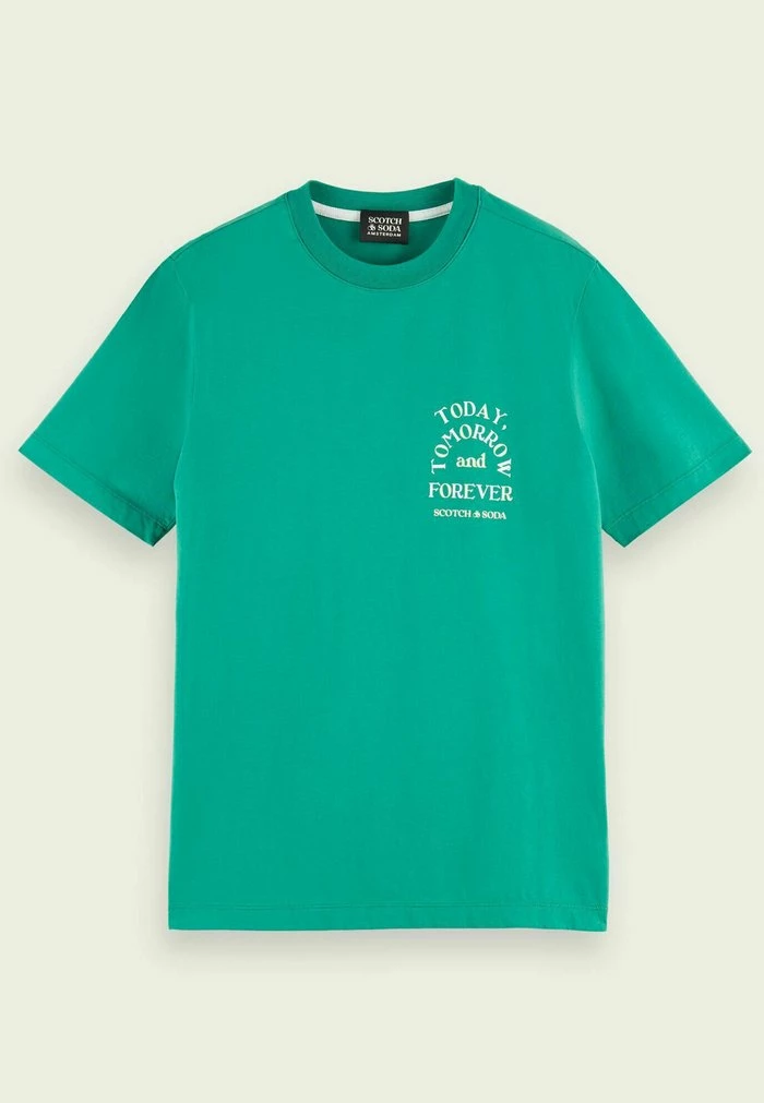 Scotch & Soda REGULAR FIT ARTWORK - T-shirt Imprimé - Highlight Green 5 Scotch & Soda REGULAR FIT ARTWORK - T-shirt Imprimé - Highlight Green – Image 5