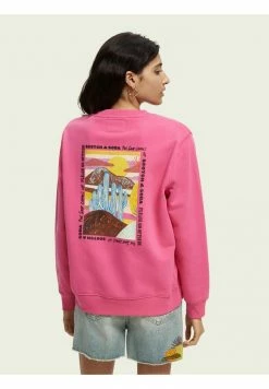 Scotch & Soda RELAXEDFIT - Sweatshirt - Paradise Pink -Scotch & Soda Soldes cfb6d7cb4caa4e69bbf2eba177b28801