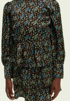 Scotch & Soda Robe De Jour - Blue -Scotch & Soda Soldes cff8c7631adb4ac49e7d0923d5b0beb8