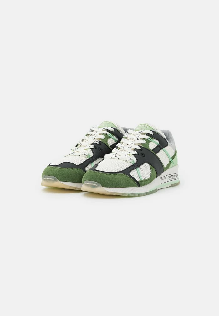 Scotch & Soda VIVEX - Baskets Basses - Green/multi-coloured 2 Scotch & Soda VIVEX - Baskets Basses - Green/multi-coloured – Image 2