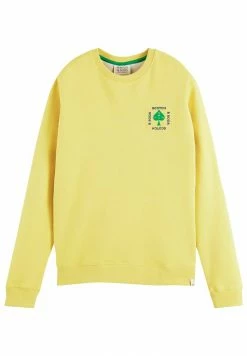 Scotch & Soda REGULAR-FIT - Sweatshirt - Yellow Light Melange -Scotch & Soda Soldes d07423214df84bd49b9ddc62426113d1