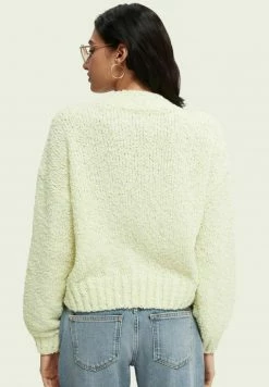 Scotch & Soda BOUCLE - Pullover - Citrus Green -Scotch & Soda Soldes d0e07f1167e74e45ba858bb838f60a0d