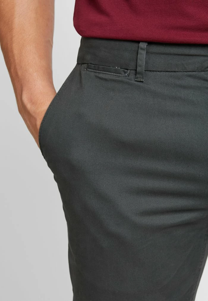 Scotch & Soda MOTT CLASSIC SLIM FIT - Chino - Charcoal 4 Scotch & Soda MOTT CLASSIC SLIM FIT - Chino - Charcoal – Image 4