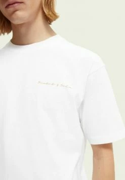 Scotch & Soda RELAXED - T-shirt Imprimé - White -Scotch & Soda Soldes d297c6274b984e9e9b9ea82d8dd75e9e