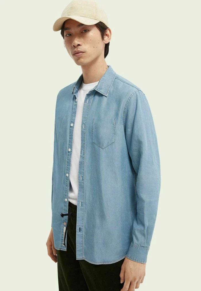 Scotch & Soda Chemise - Blue 1 Scotch & Soda Chemise - Blue