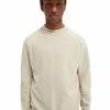 Scotch & Soda RAGLAN SLEEVE - Pullover - Stone Melange
