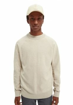 Scotch & Soda RAGLAN SLEEVE - Pullover - Stone Melange