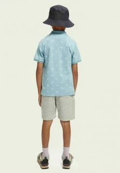 Scotch & Soda SHORT SLEEVED - Polo - Fifties Blue -Scotch & Soda Soldes d398205d2c5f419f935915e4525c40a8