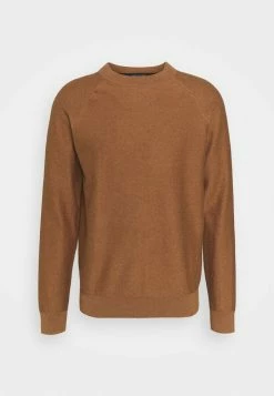 Scotch & Soda RAGLAN SLEEVE - Pullover - Tabacco Melange -Scotch & Soda Soldes d3af85b0d6be499092a12880ab0c7a67