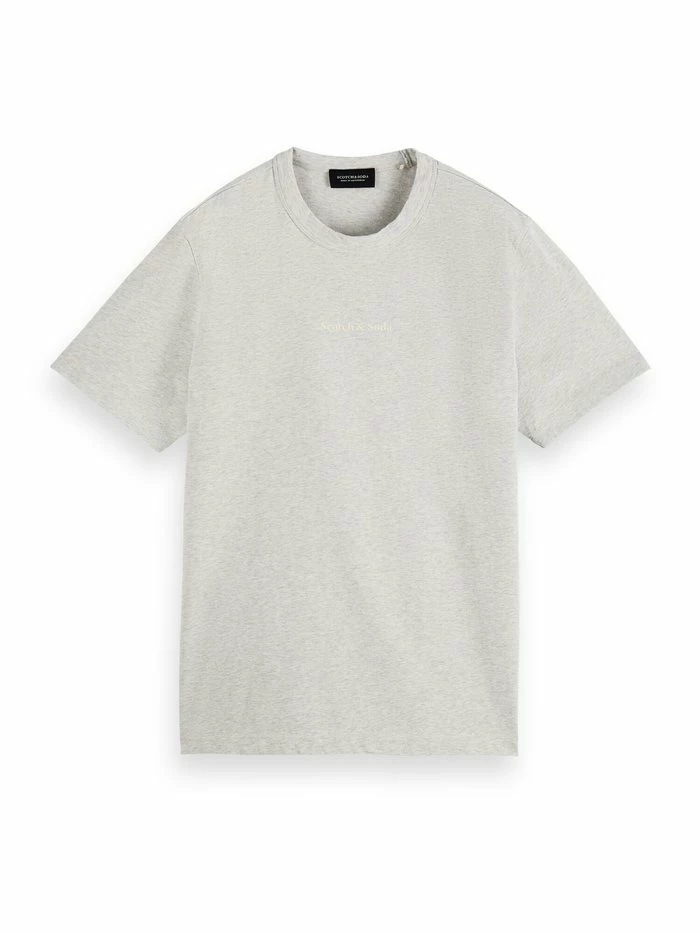 Scotch & Soda UNISEX GRAPHIC LOGO - T-shirt Basique - Grey Melange 6 Scotch & Soda UNISEX GRAPHIC LOGO - T-shirt Basique - Grey Melange – Image 6