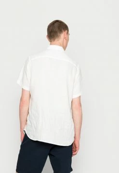 Scotch & Soda GARMENT SHORT SLEEVE - Chemise - White -Scotch & Soda Soldes d535174049df46b89885ef248854b100