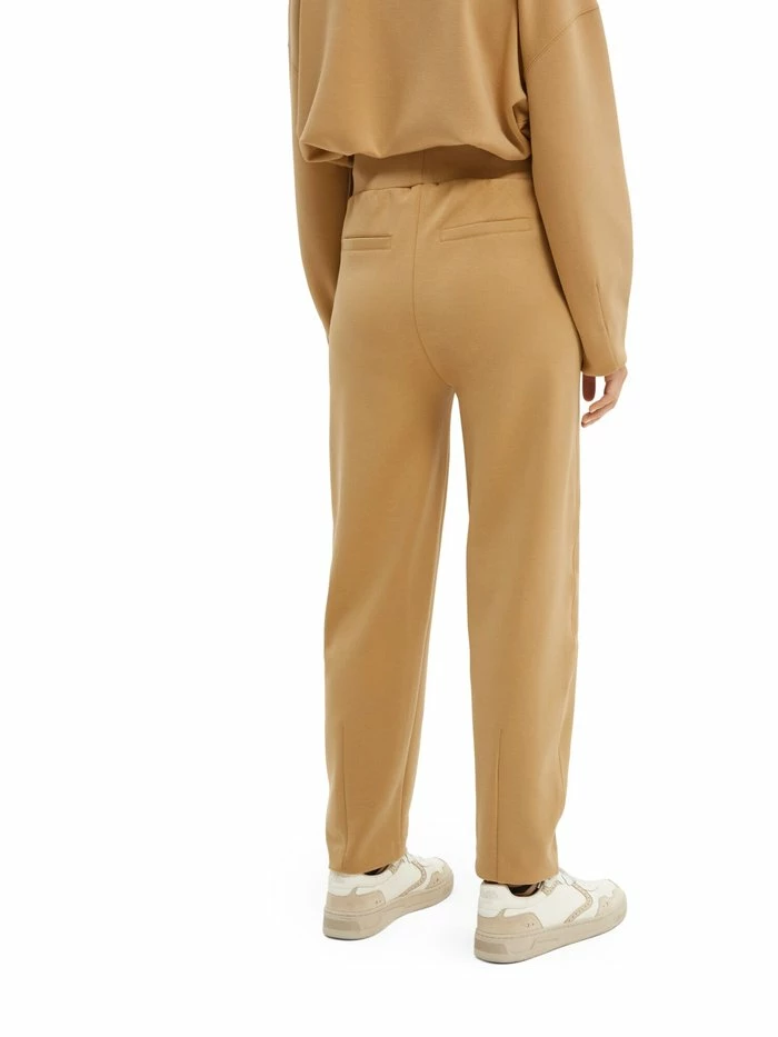 Scotch & Soda HIGH RISE PANTS - Pantalon Classique - Sand 3 Scotch & Soda HIGH RISE PANTS - Pantalon Classique - Sand – Image 3