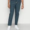 Scotch & Soda FAVE POPLIN REGULAR TAPERED FIT JOGGER - Pantalon Classique - Graphite