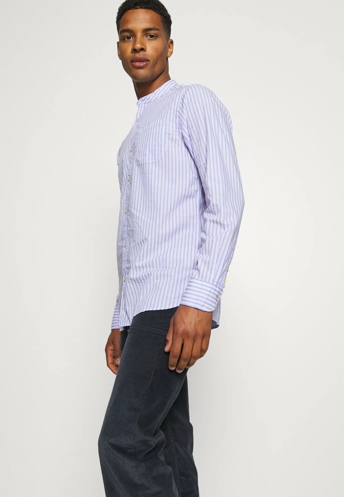 Scotch & Soda LIGHTWEIGHT STRIPED SHIRT - Chemise - Purple/white 4 Scotch & Soda LIGHTWEIGHT STRIPED SHIRT - Chemise - Purple/white – Image 4